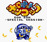 Robot Poncots - Comic Bom Bom Special Version (Japan) Title Screen
